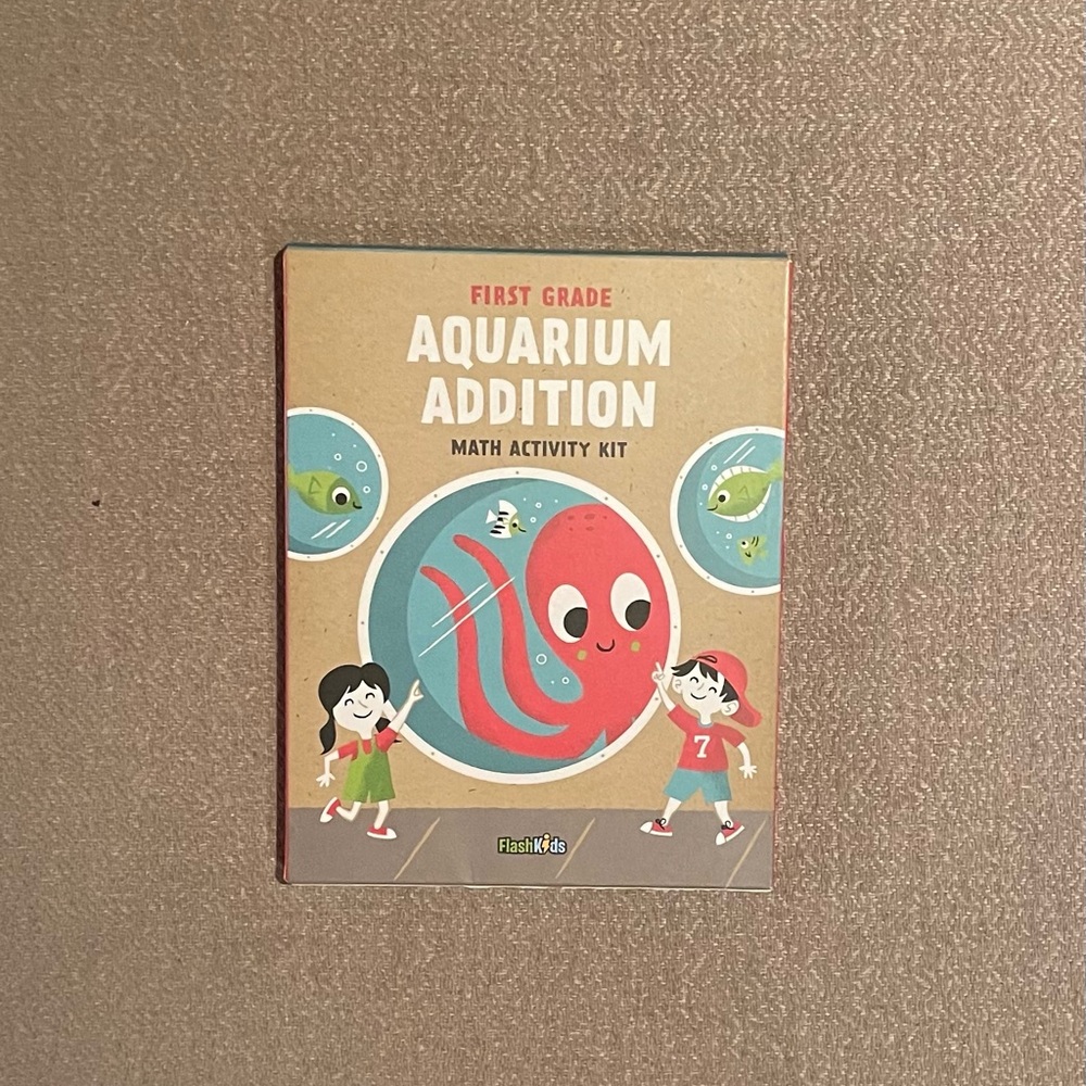 FIRST GRADE AQUARIUM ADDITION MATH ACTIVITY KIT